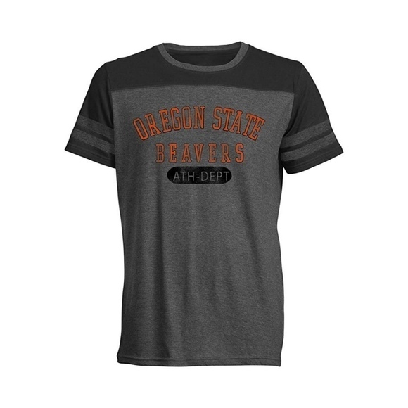 NEW Oregon State Beavers OSU Football Men's Shirt Medium Gray College NCAA - Picture 1 of 4